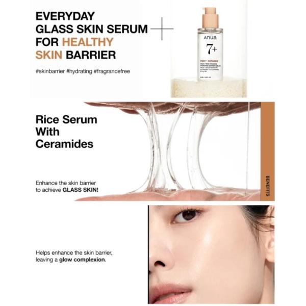 7 Rice Ceramide Hydrating Barrier Serum 50ml