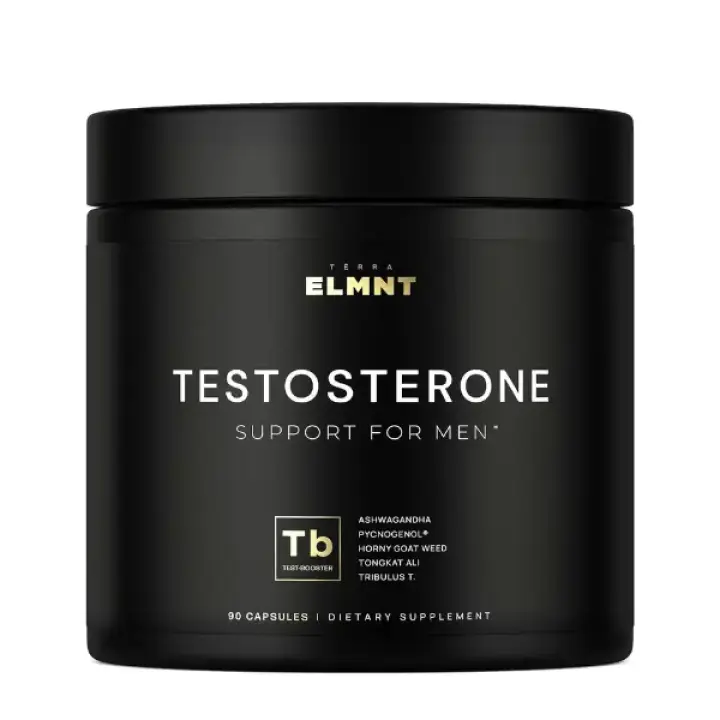 ELMNT Health Testosterone Support for Men 90 Capsules