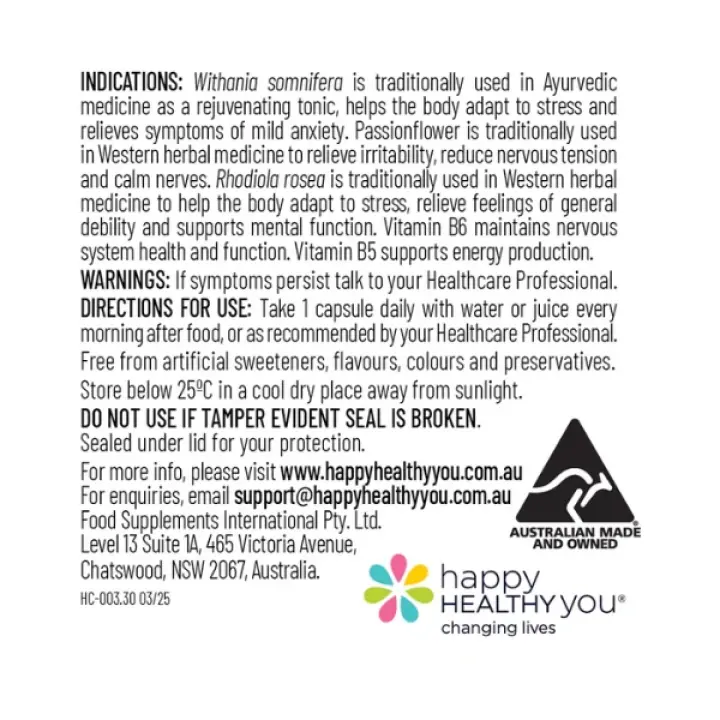 Happy Calm - Natural Anxiety & Sleep Supplements