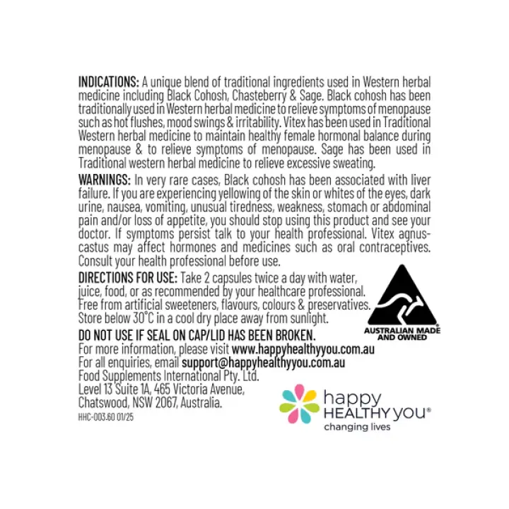 Happy Hormones® Capsules – Natural Hormone Balance Supplement