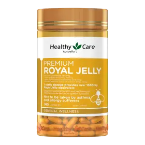 Healthy Care Premium Royal Jelly - 365 Capsules
