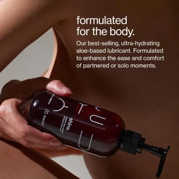 Maude Shine Organic Water Based Personal Lubricant