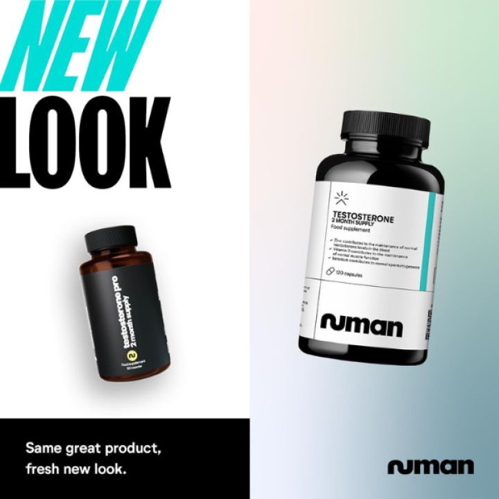 Numan Testosterone  Support 60 Capsules