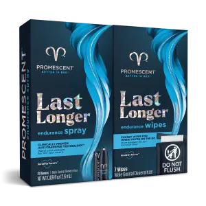 Promescent Endurance – Duo Delay Spray & Wipes Bundle