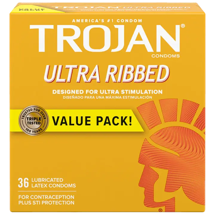 Trojan Ultra Ribbed Condoms