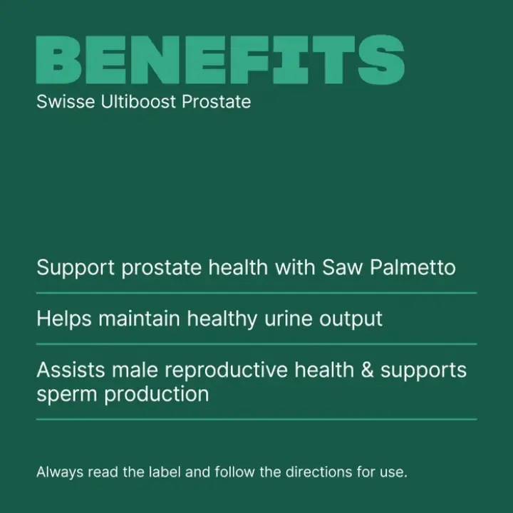 Swisse Ultiboost Prostate - Men’s Prostate & Urinary Health