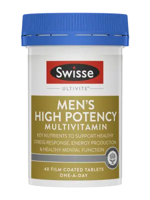 Men's High Potency Multivitamin - 40 Tablets