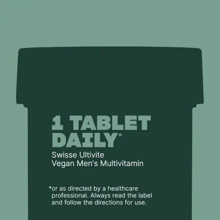 Vegan Men's Multivitamin - 60 Tablets